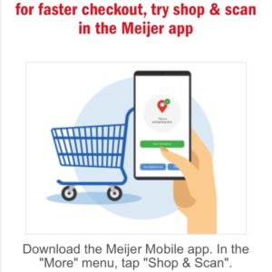 Meijer's Shop & Scan Barcode Scan App
